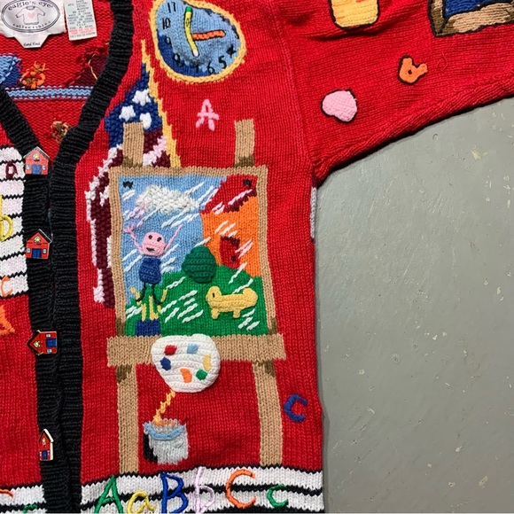 Vintage Handknitted Cardigan - Picture 5 of 12